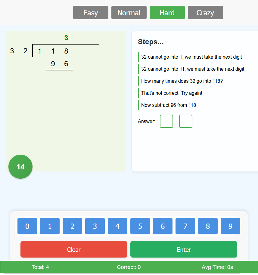Teaching Game Screenshot
