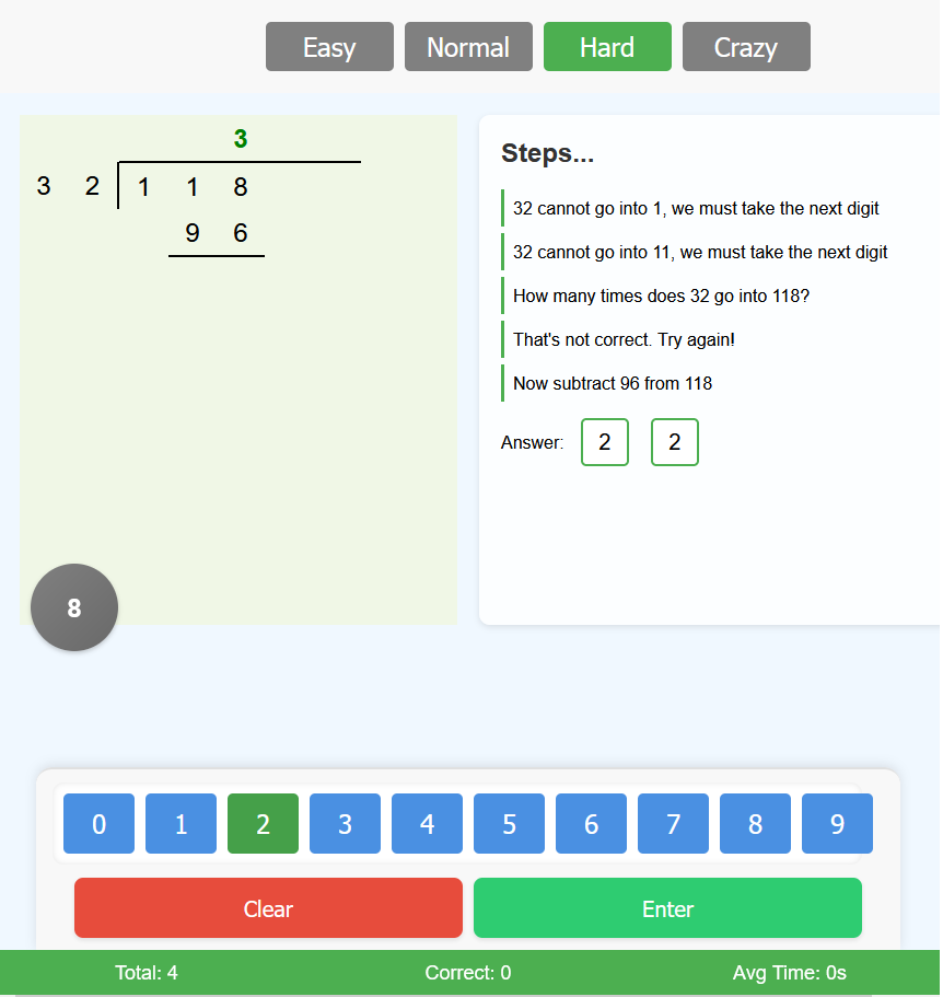 Teaching Game Screenshot