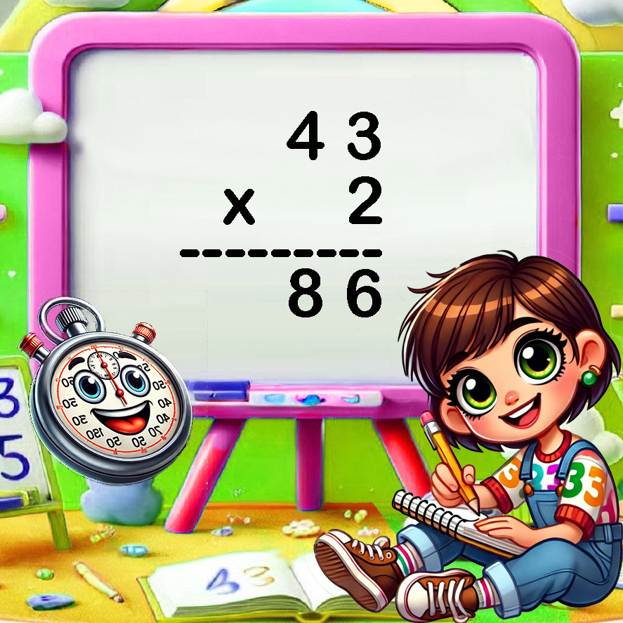 Practice Multiplication 2 Game